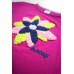 B.Nosy meisjes T-shirt met Bloem Festival Fuchsia